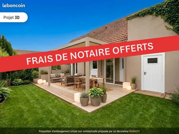Méru : Maison 3 pièces 62 m²