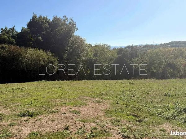 TERRAIN À BÂTIR VIABILISÉ AVEC VUE - 1 925 m² - MOUGUERRE