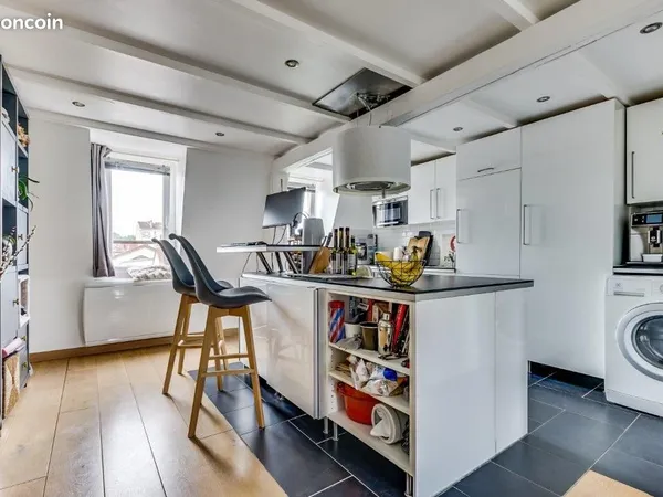 Duplex meublé de 55 m², lumineux et traversant