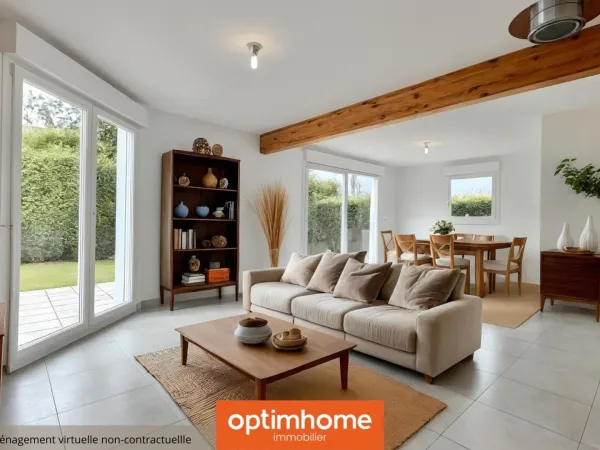 EN EXCLUSIVITÉ à SAULXURES-SUR-MOSELOTTE - Maison récente 117 m² environ au sol (90 m² Carrez) | 3 c