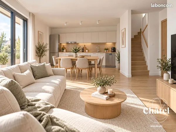 Duplex 3 pièces 57 m²