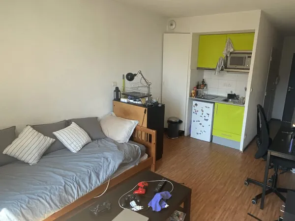 Studio 1 pièce 23 m²