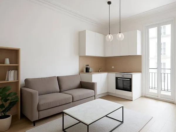 Appartement 2 pièces 45 m²
