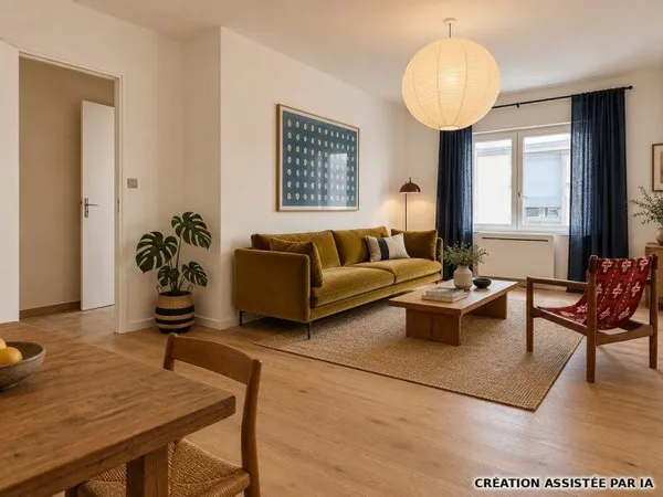 Appartement 2 pièces 42 m²