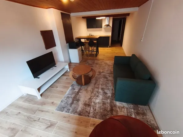 T2 50m2 dans villa avec piscine