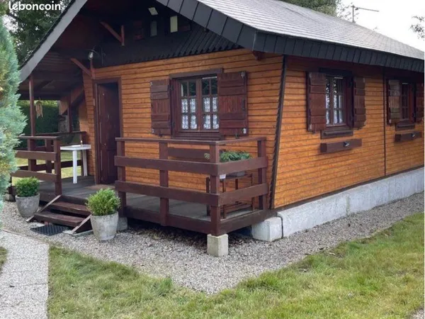 Havre de paix à 2 h de Paris - Chalet 45 m² sur 1 200 m² constructibles