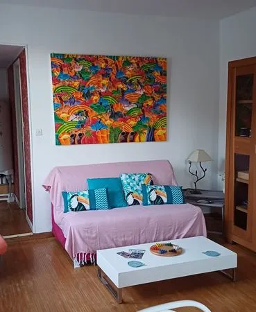Location F2 meublée Berck