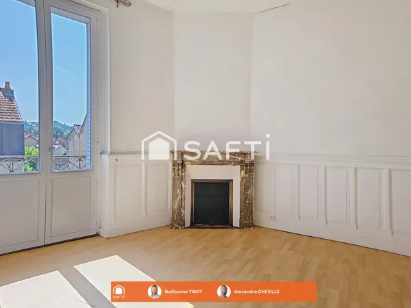 T3 à Vichy centre : 2 balcons, caves et greniers