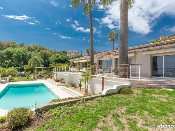 Villa Antibes, piscine privée vue mer