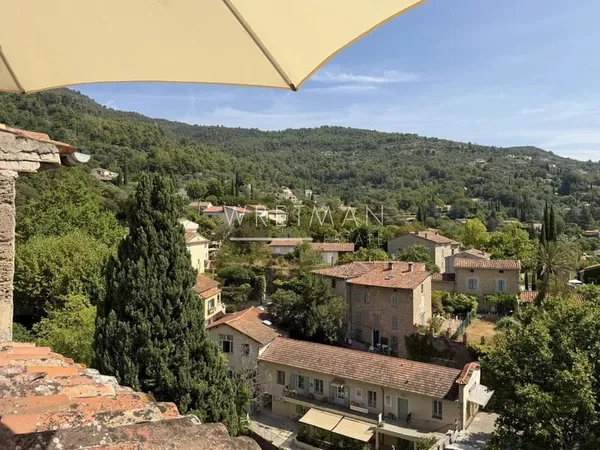 Maison de village avec terrasse et vue panoramique - SEILLANS