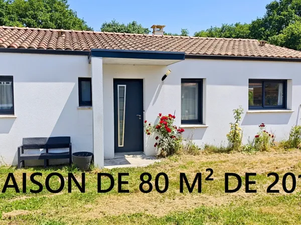 Maison individuelle 3 pièces 80 m²