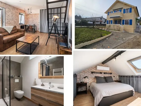 Investissement locatif rentabilité 7 à 8% - Maison 3 apparts