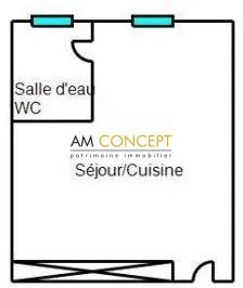 Nice - Rue Rouget de l'Isle | Lot de 3 locaux bruts à réno