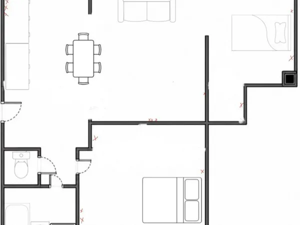 Appartement 3 pièces refait à neuf, première occupation
