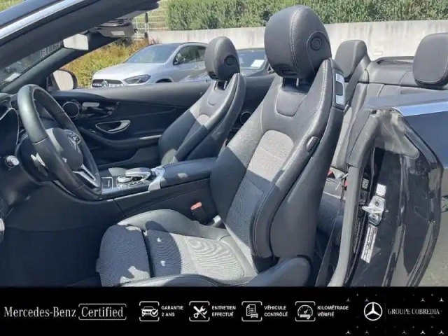 Mercedes Classe C cabriolet 220 d 194ch avantgarde line 9g-tronic — photo 8