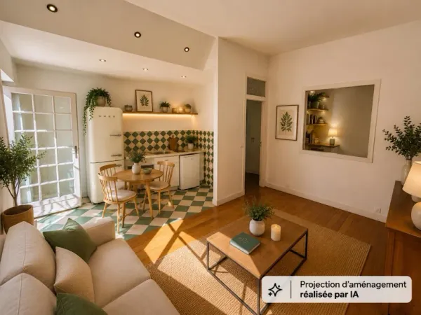 Appartement 1 pièce 33 m²
