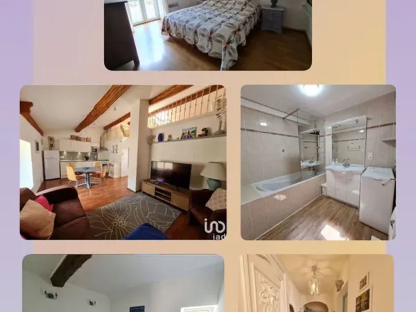 APPARTEMENT MEUBLÉ TRAVERSANT ET CLIMATISÉ