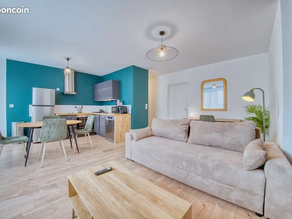 T2 meublé de 50 m² à louer à Auxerre