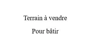 Beau terrain à bâtir viabilisé dans une commune proche Centre