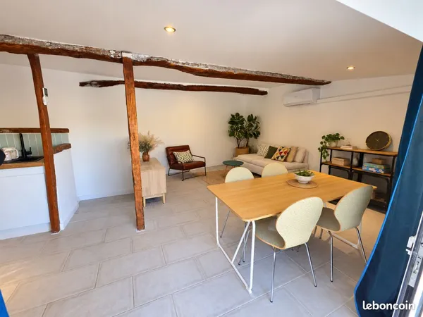 T3 meublé 55 m²,terrasse 16 m² Bras