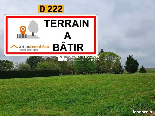 Terrain 1200 m² Beuzevillette