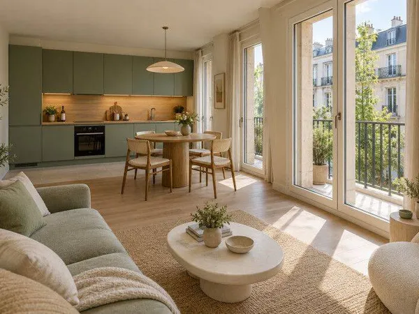 Appartement 3 pièces 62 m²