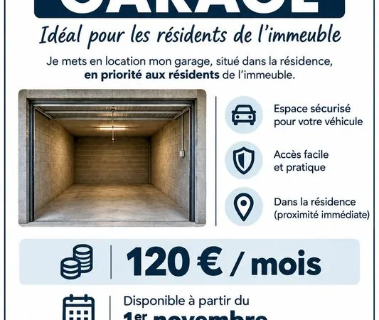 Location garage