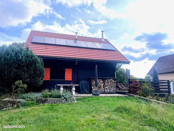 Chalet F5 de 80 m² - DPE C - Solaire avec batterie - Terrain 700 m²