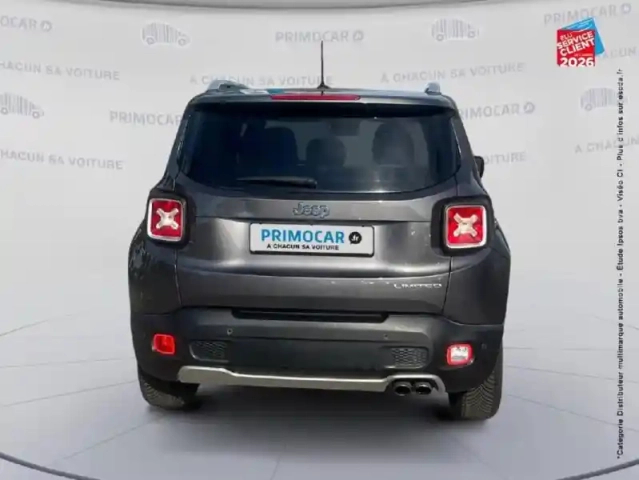 Jeep Renegade 1.4 multiair s/s 140ch limited tpano sieges cuir gps — photo 7