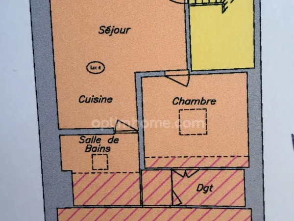 Appartement à vendre 2 pièces ROCHEFORT (17)