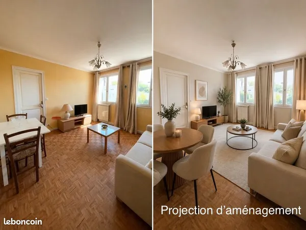 Appartement T3 Bègles proche Tram C