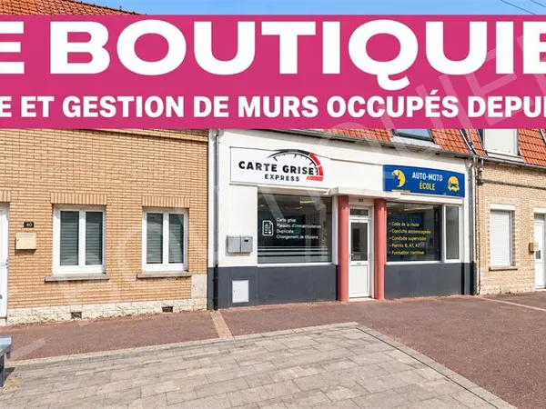 Boutique 190 m² MONTIGNY EN GOHELLE