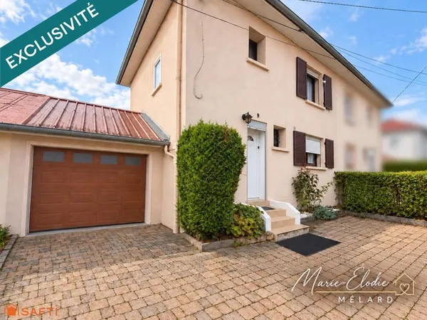 LONGWY HAUT - 3 CHAMBRES, GARAGE ET SOUS-SOL
