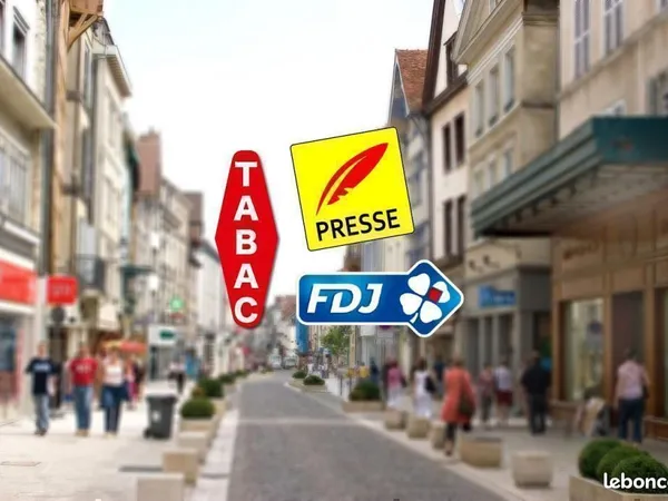 Commerce tabac, presse, FDJ 120 m²