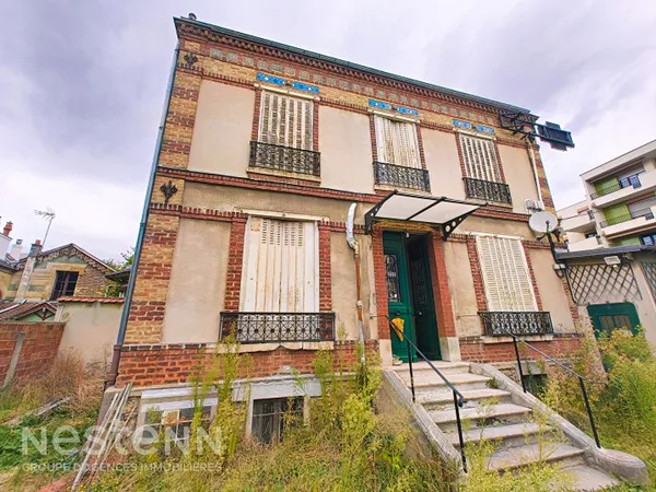 Local commercial (murs) Ermont Centre Boutique et maison 216m² sur 227m² de terrain