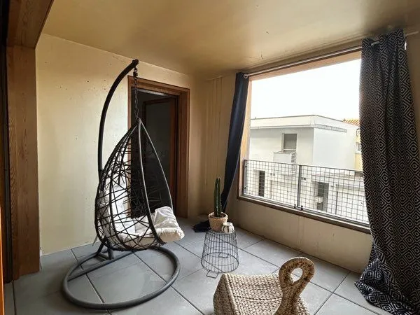 Appartement 3 pièces + balcon + loggia + parking
