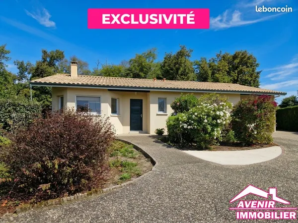 📍 Maison à vendre - 3 chambres, Garage, Proche Lac & Centre - LACANAU