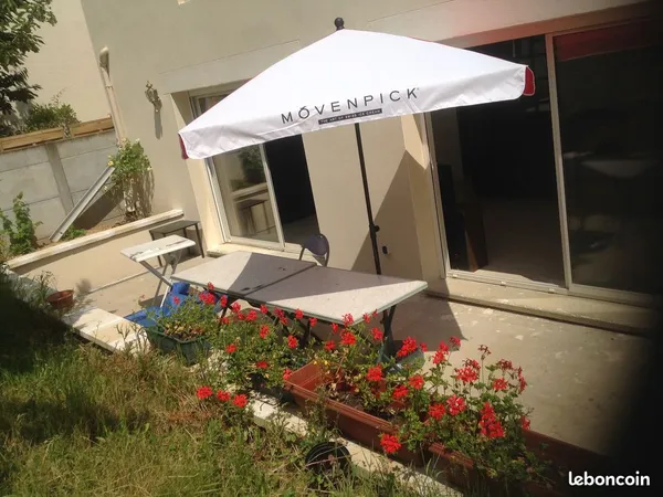 Charmant 2 pièces meublé à Gif sur Yvette avec terrasse et jardin