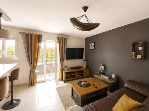 Bel Appartement T2 avec balcon et parking - Rivery