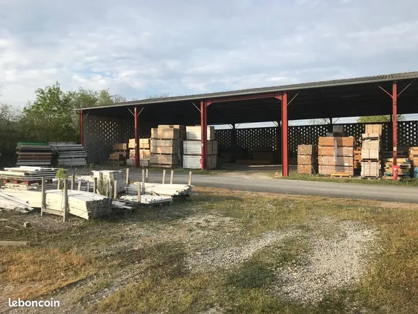 Location hangar agricole 🚜🍇 de 600m2 sur un terrain de 1800m2