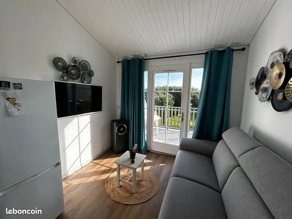Location T2 meublé - 27 m² - Bourgenay