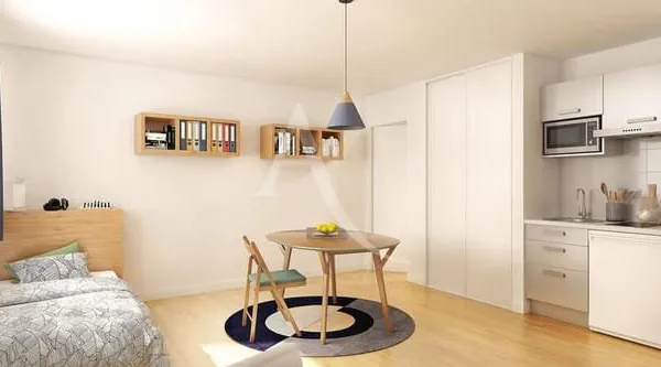 Studio de 25m² pour mise en lcoation LMNP à Nice d