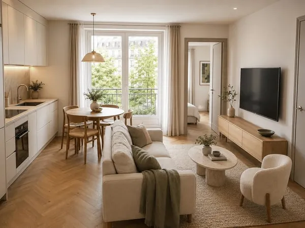 Appartement 2 pièces 42 m²