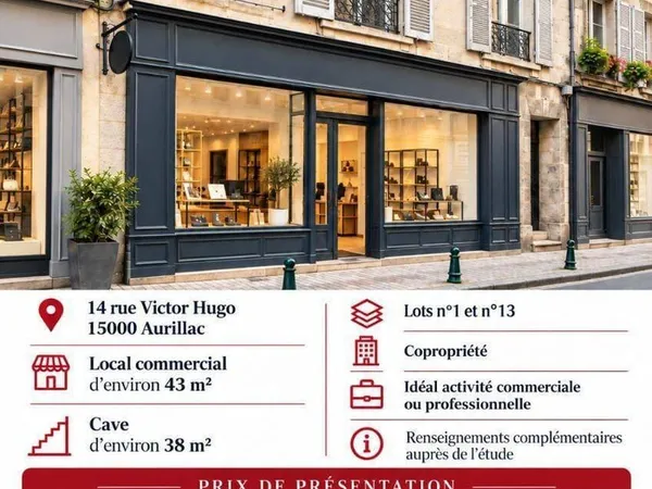 Local commercial 43 m²