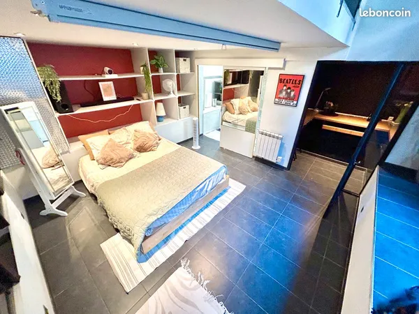 Appartement T2 atypique avec terrasse - Villeurbanne / Lyon Charpennes ✨