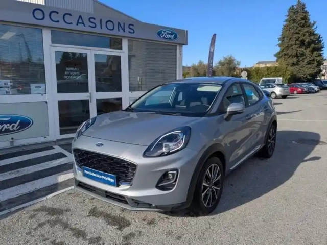 Ford Puma 1.0 flexifuel e85 éthanol 125ch s&amp;s mhev titanium