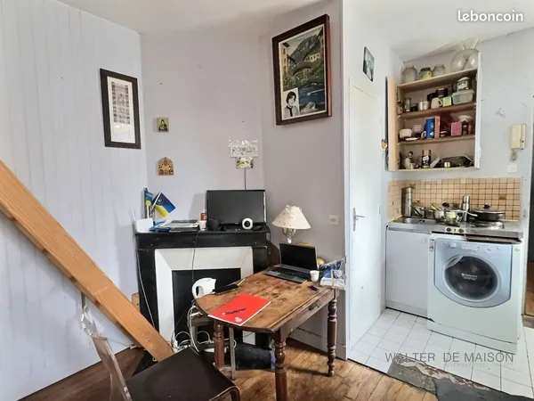 Studio 1 pièce 17 m²
