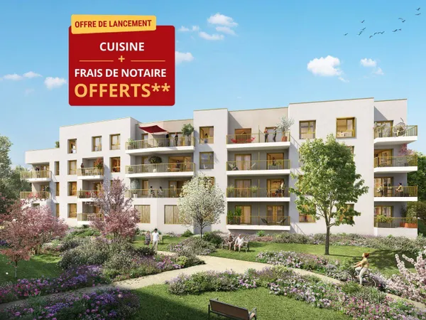 Appartement 2 pièces 39 m²