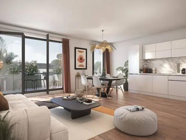 Appartement 2 pièces 43 m²