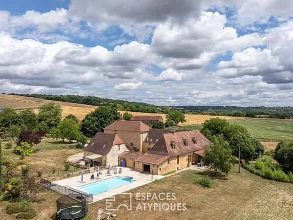 Domaine de charme réhabilité et ses prestations haut de gamme